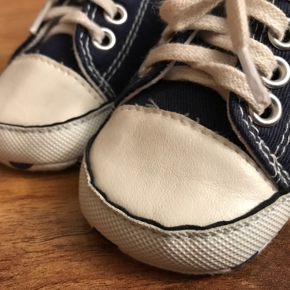 Faux All-Star Crib/Soft Sole Shoes - Picture 2 of 6